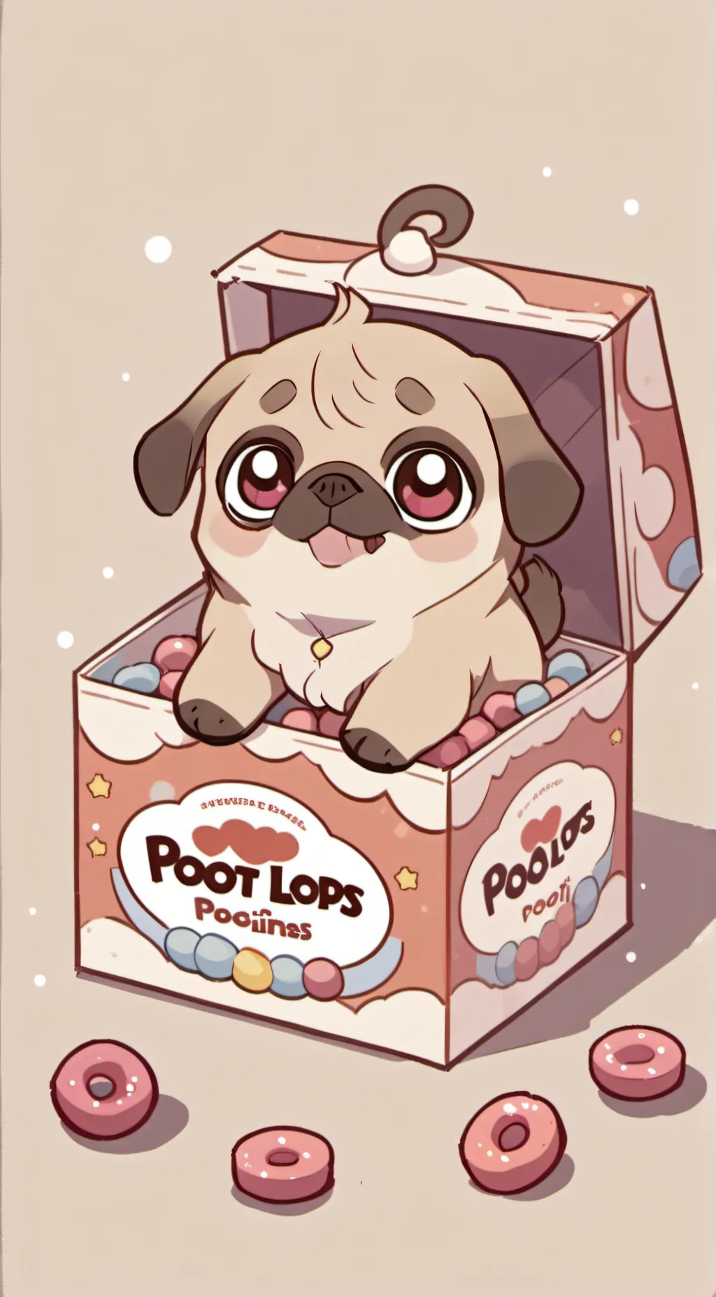 ai character: poot loops background