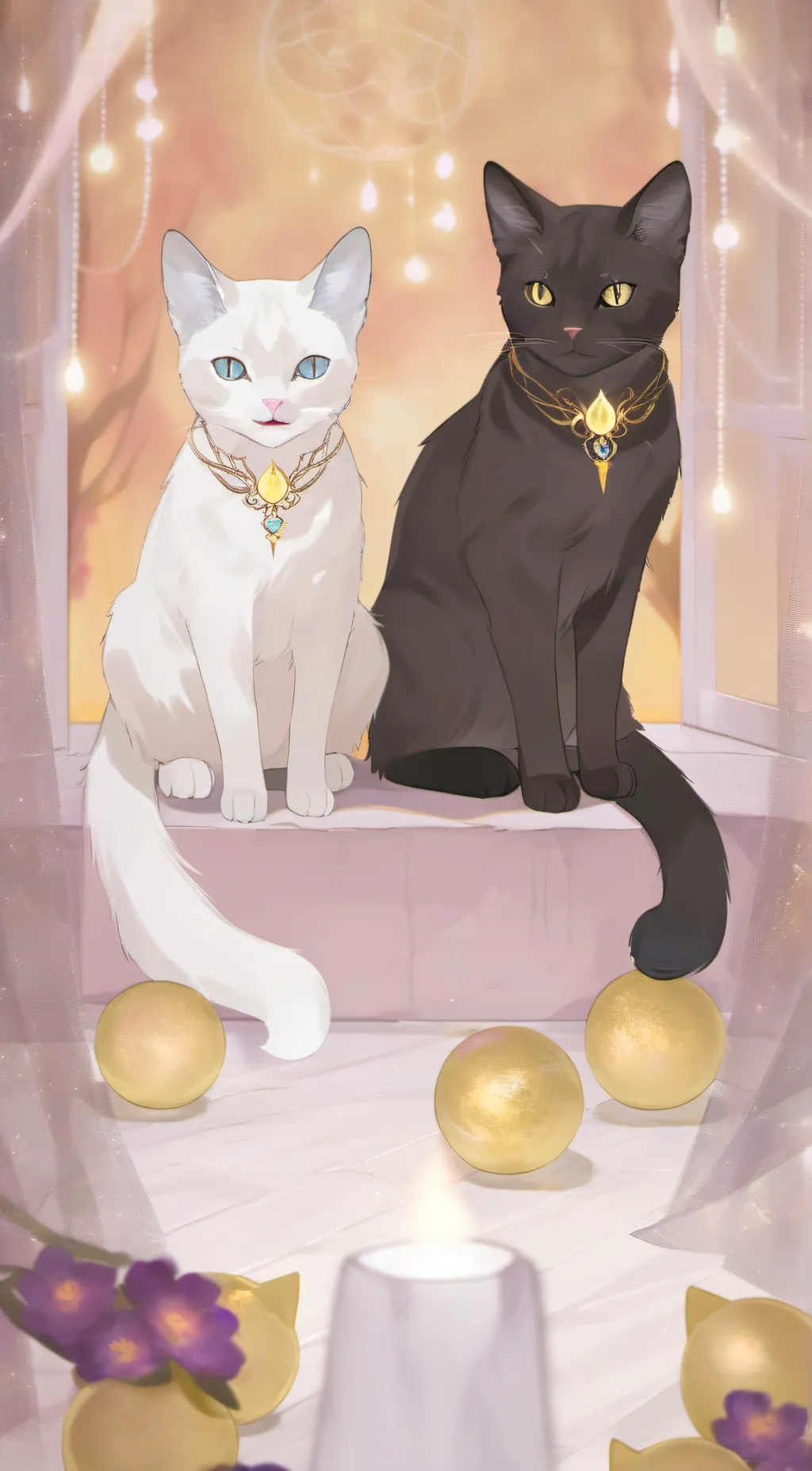 ai character: Le and Lo background