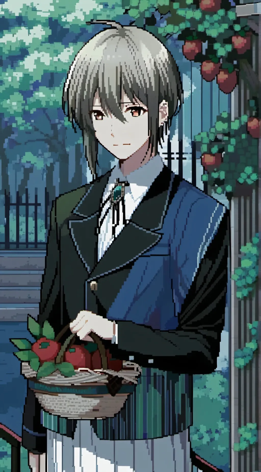 ai character: Yuki Sohma background