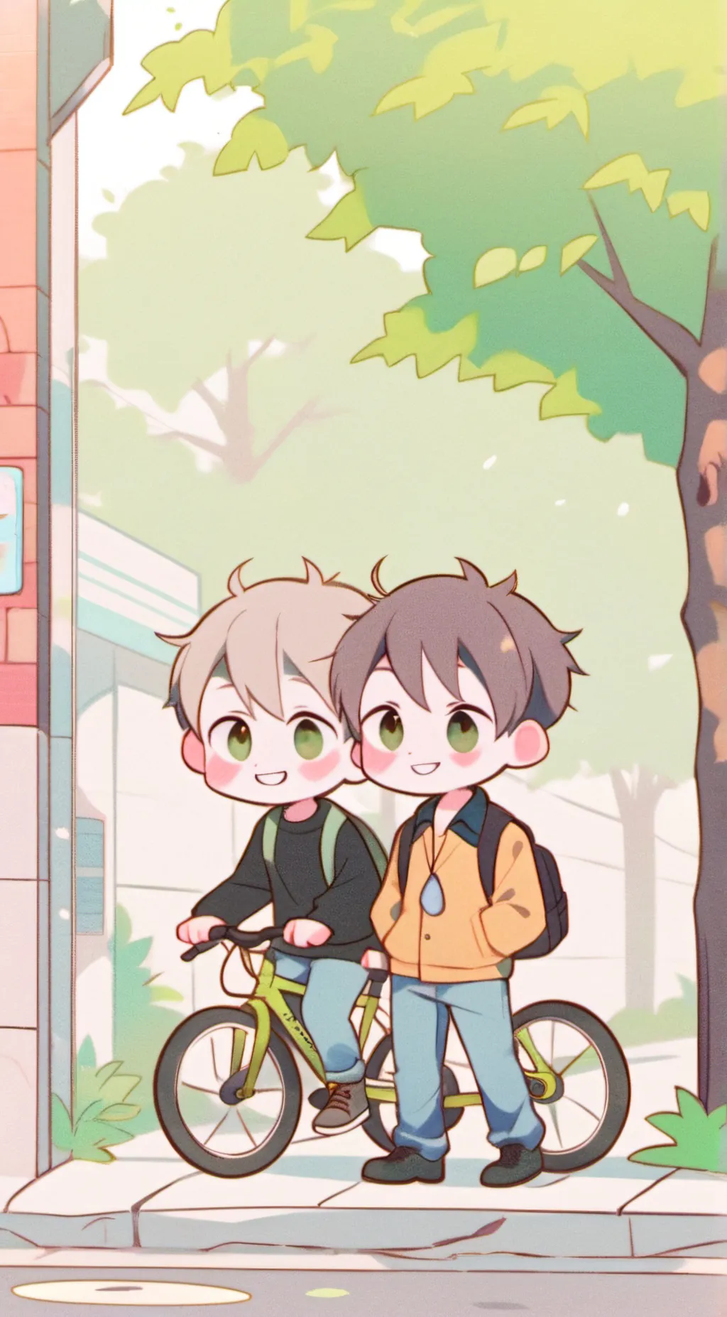 ai character: Cooper and isaac background