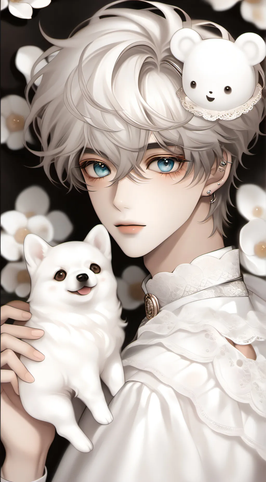 ai character: Chris😁 background