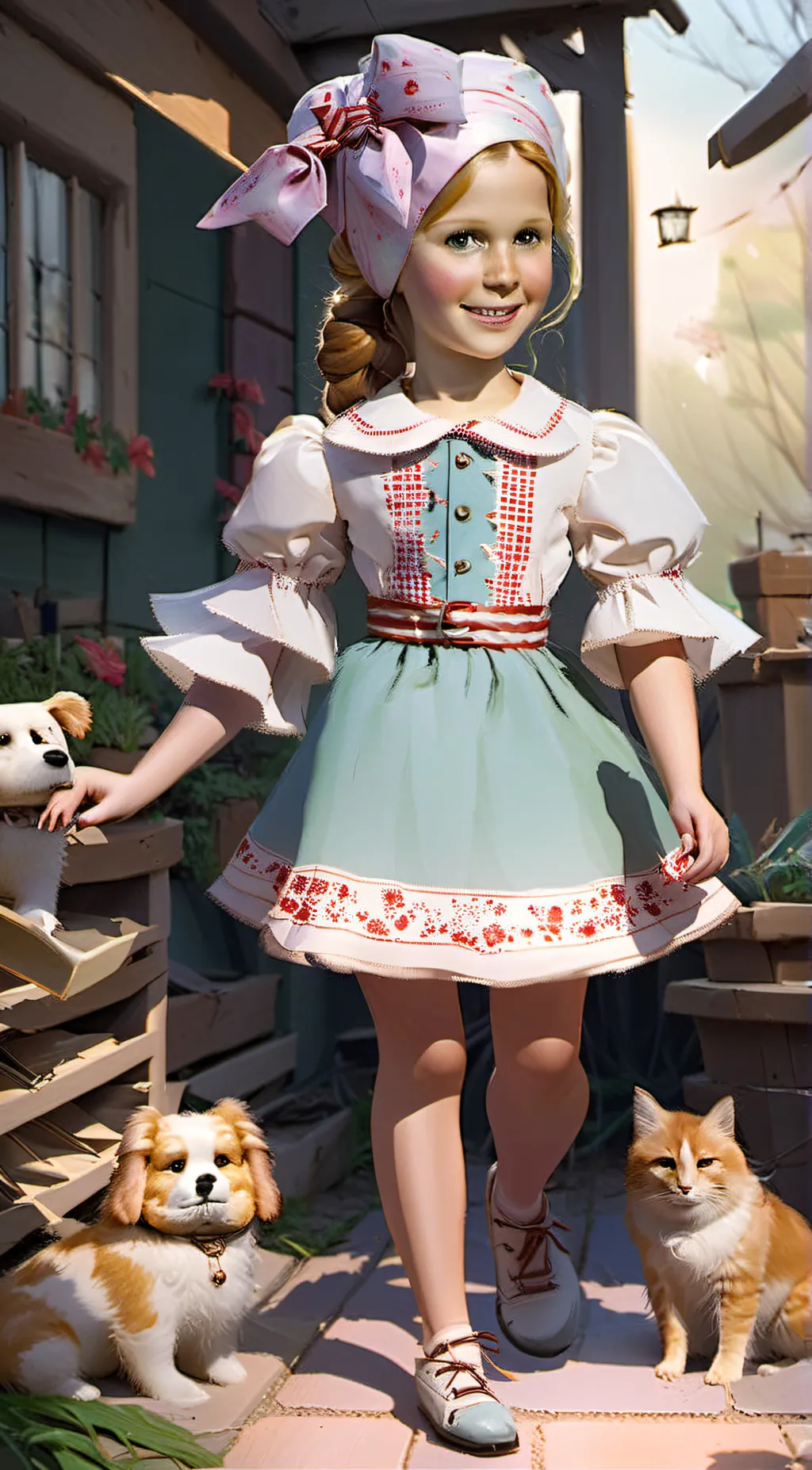 ai character: Felicity Merrman background