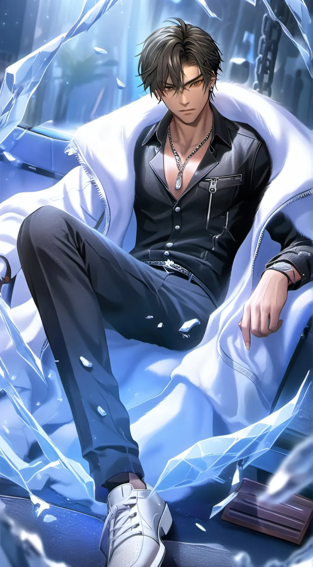 ai character: ayush background