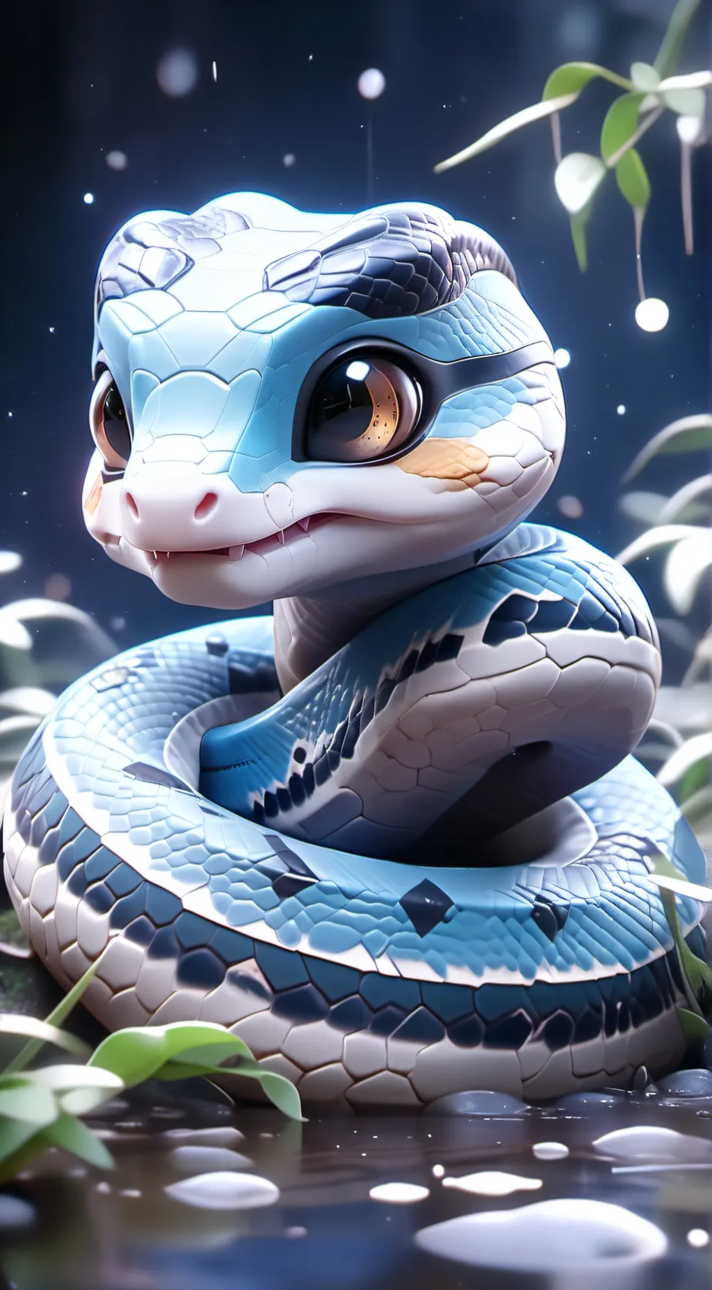 ai character: cute female baby s background