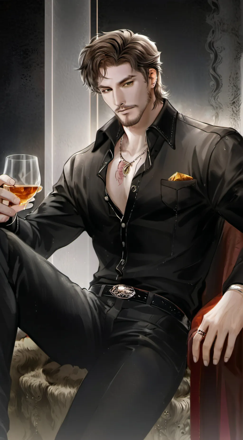 ai character: Zayden  background