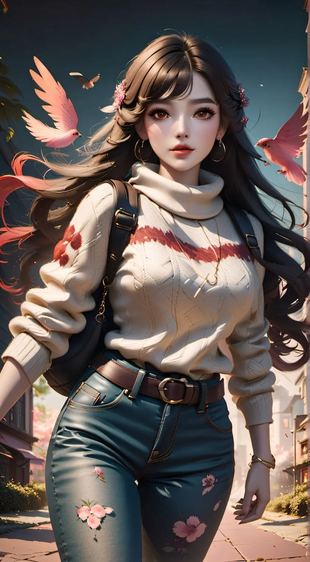 ai character: Misa background