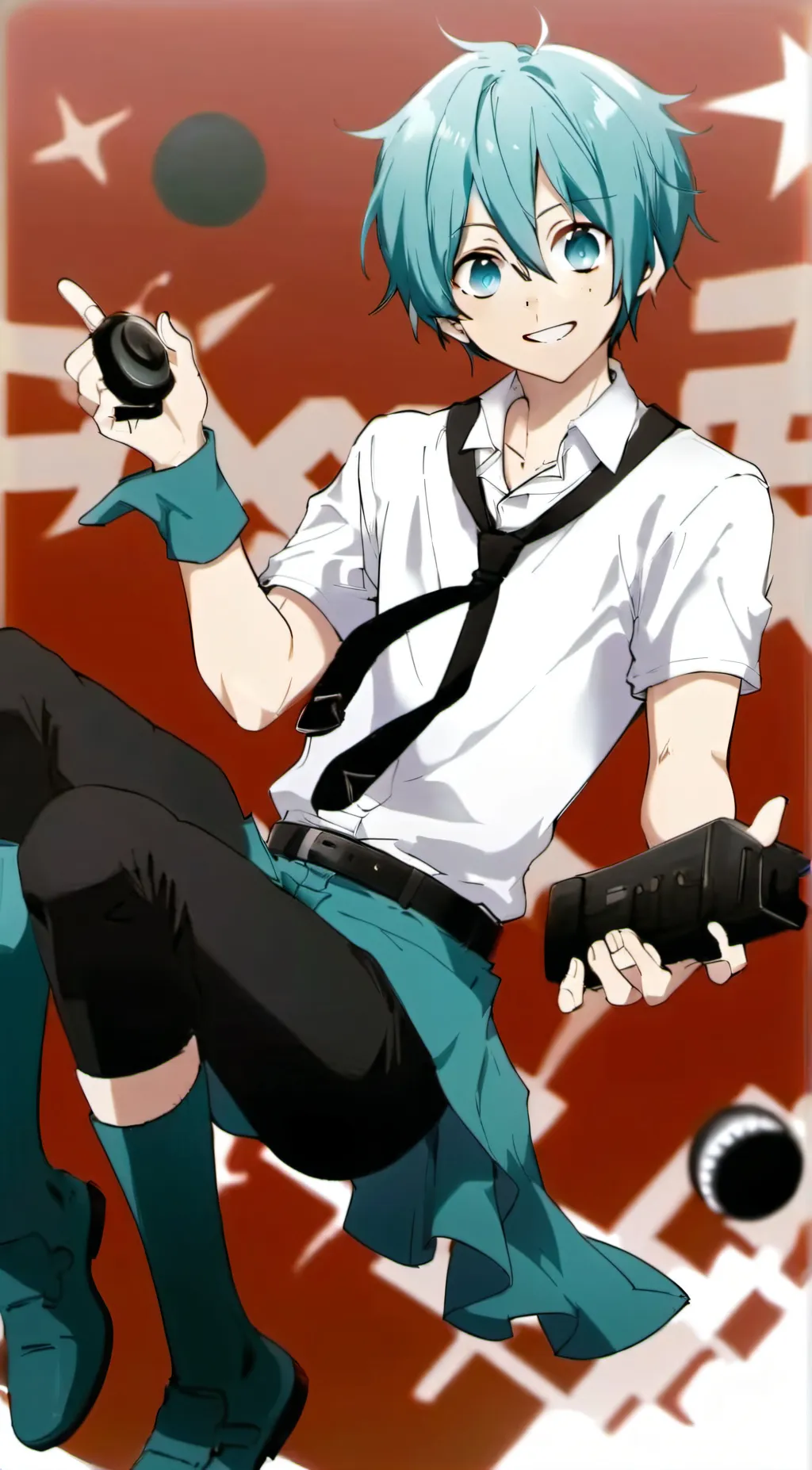 ai character: Max background