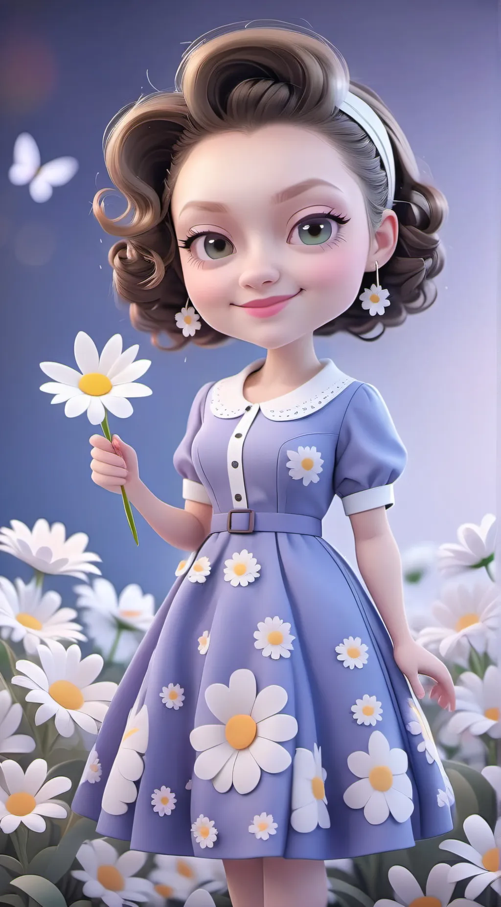 ai character: Daisy background