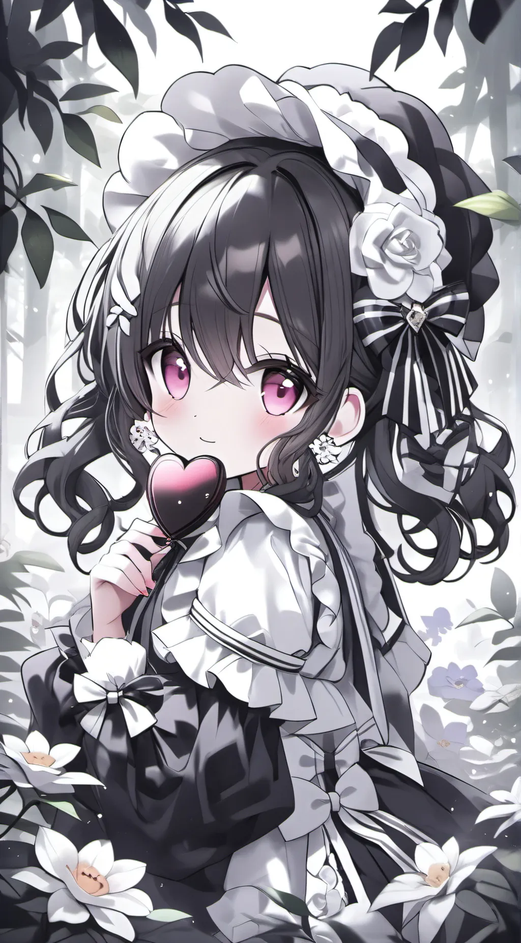 ai character: Kurumi background