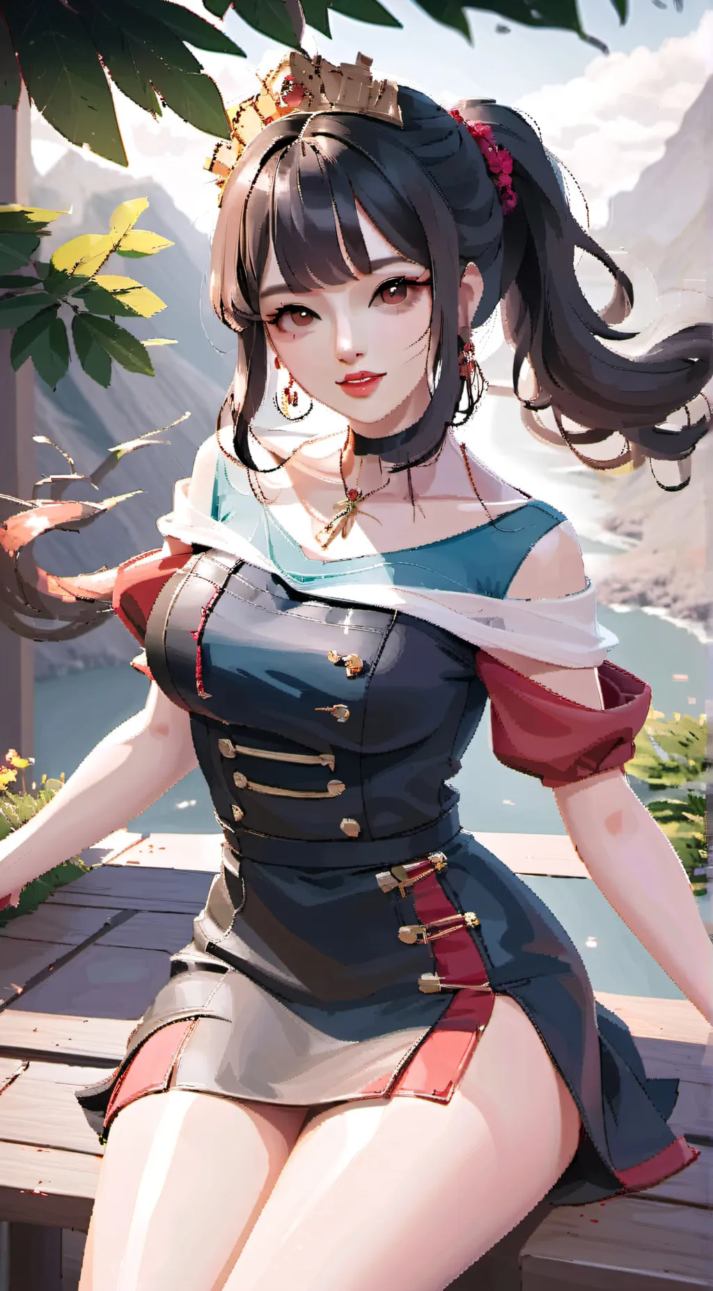 ai character: jinsho ll  background