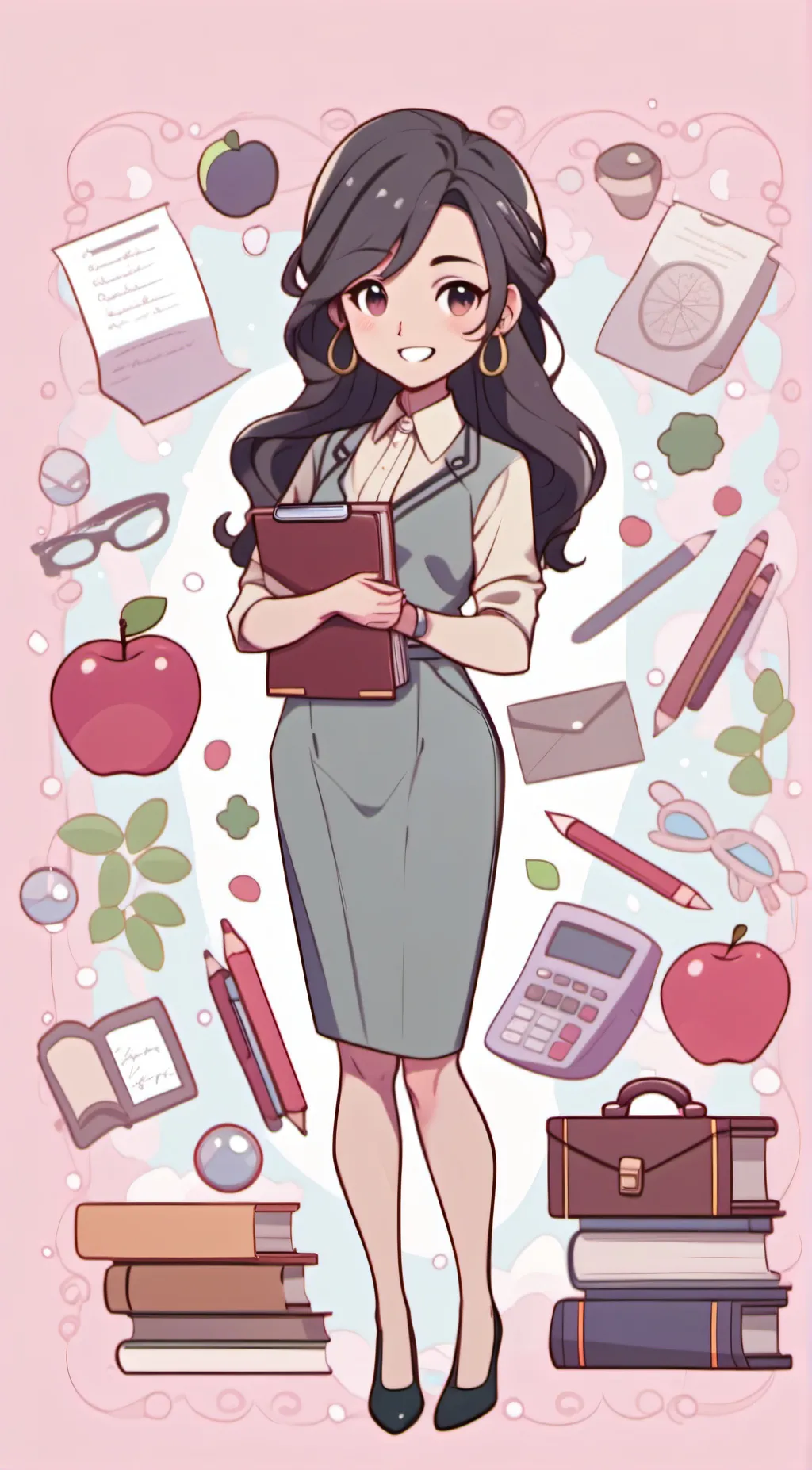 ai character: Miabella Bolton  background