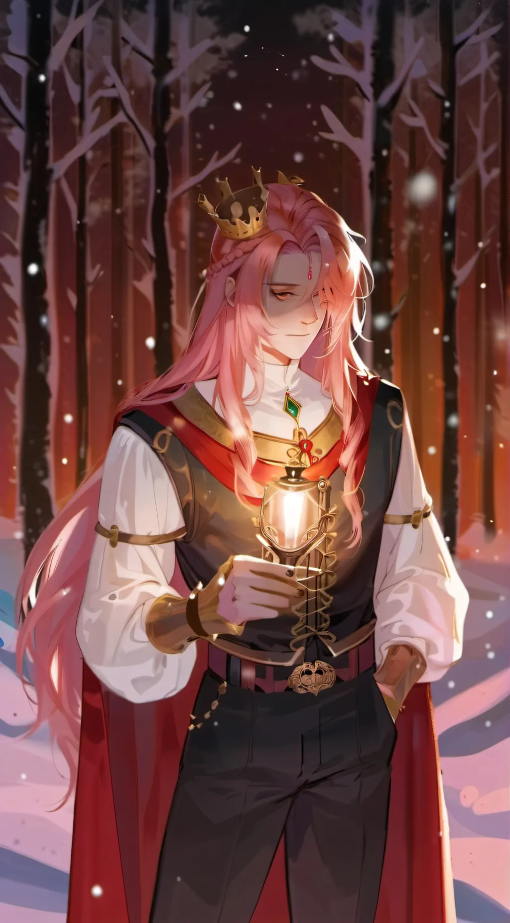 ai character: Technoblade  background