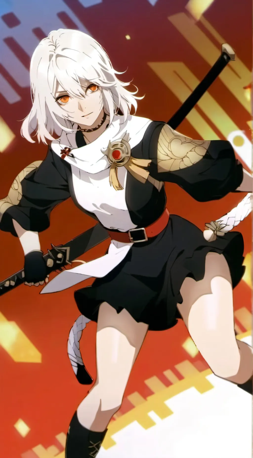 ai character: grace background