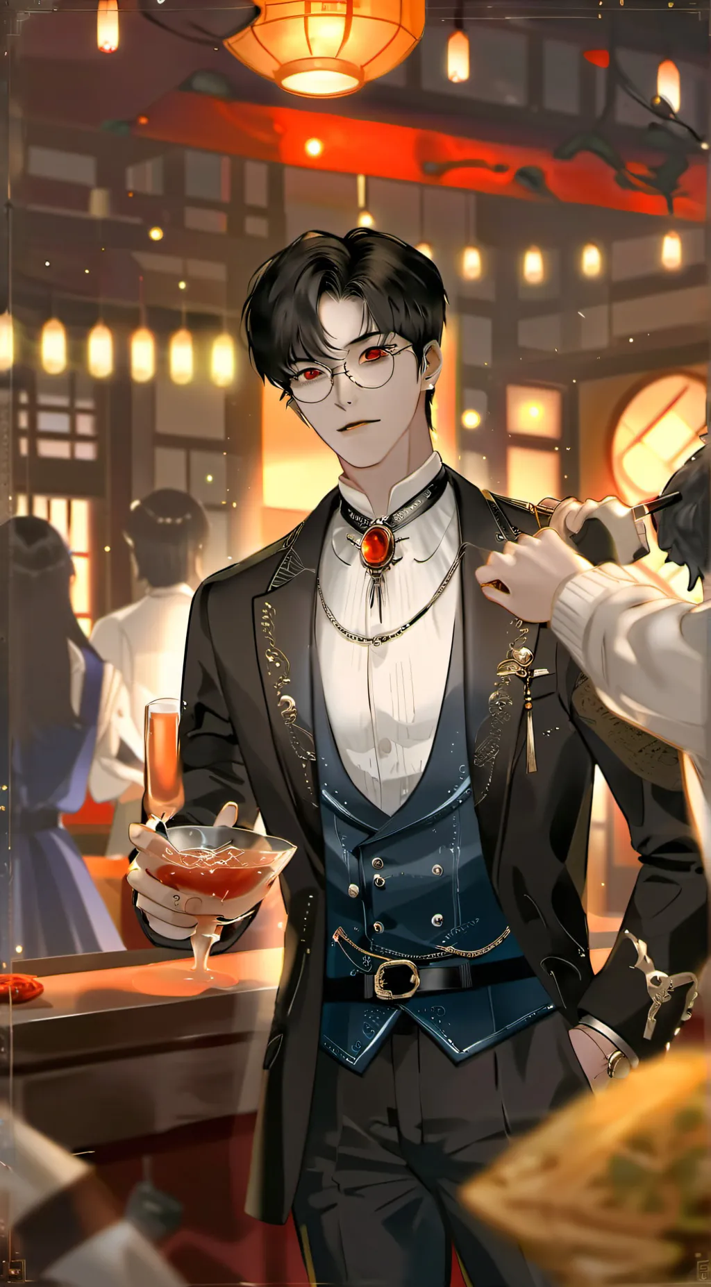 ai character: Vincent background