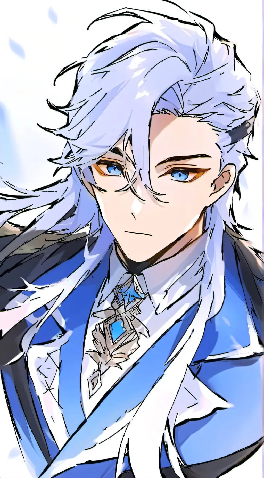 ai character: Neuvillette background