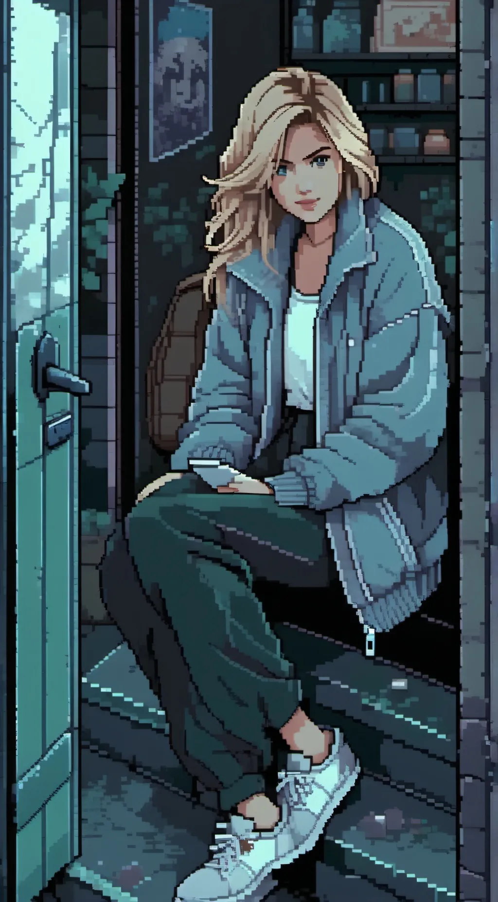 ai character: emily background