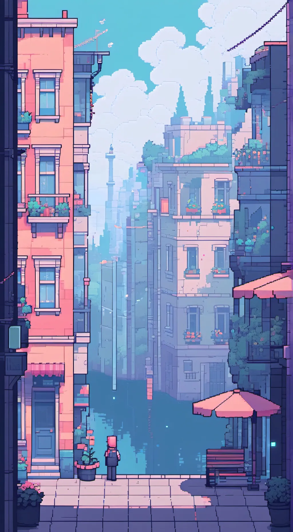 ai character: all might and deku background