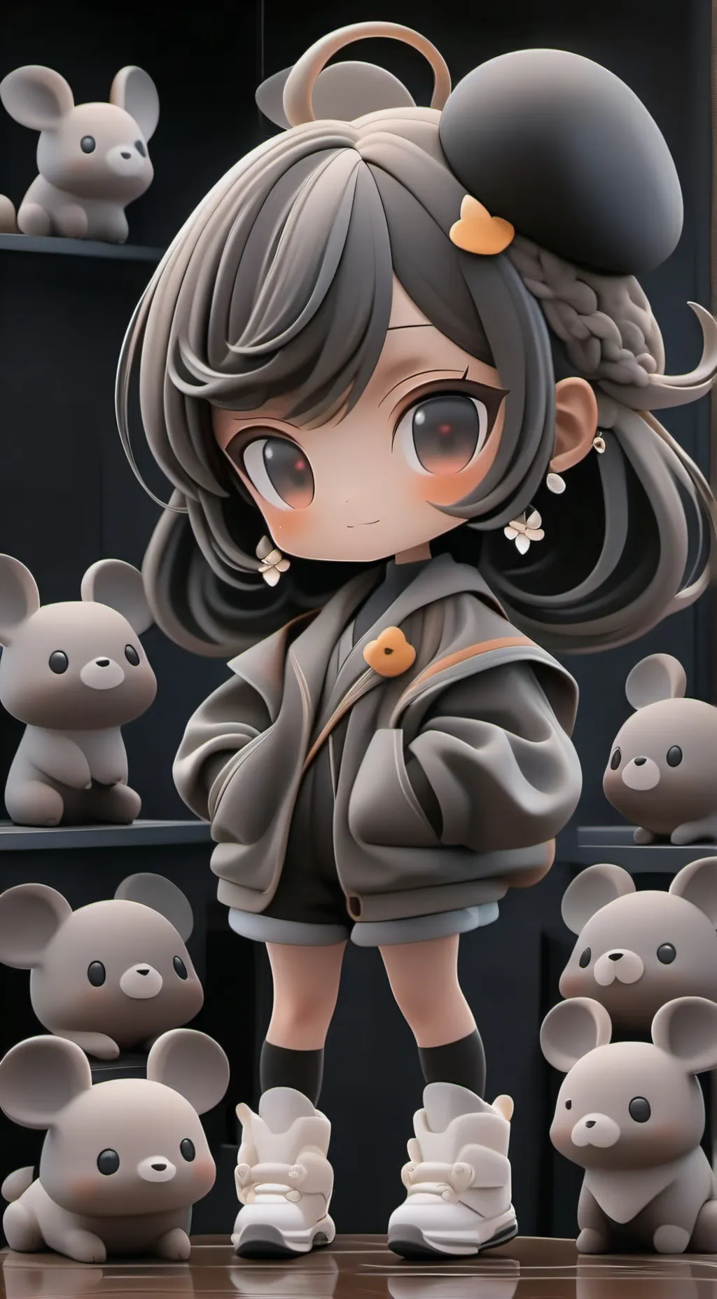 ai character: Elly background