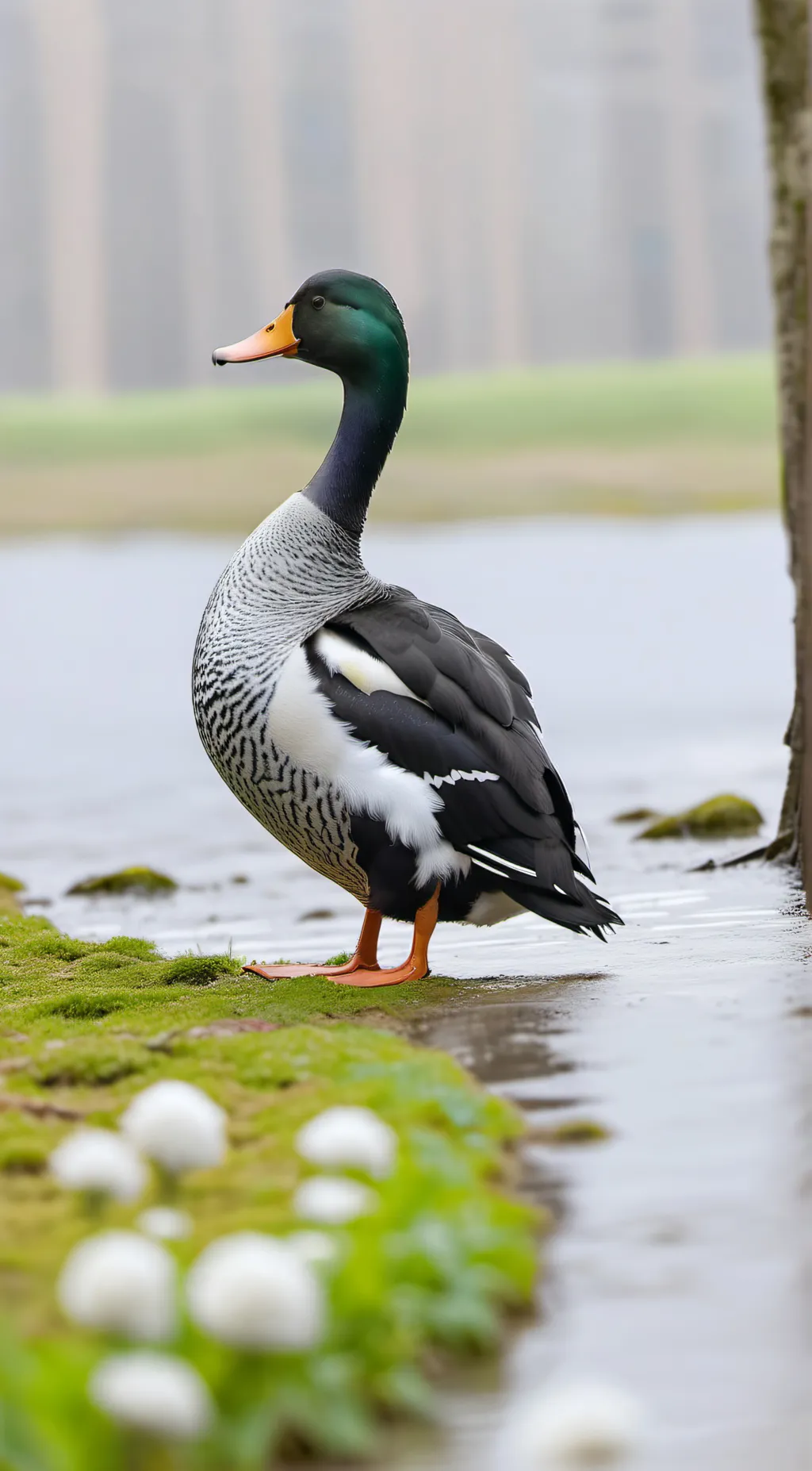 ai character: Duck background