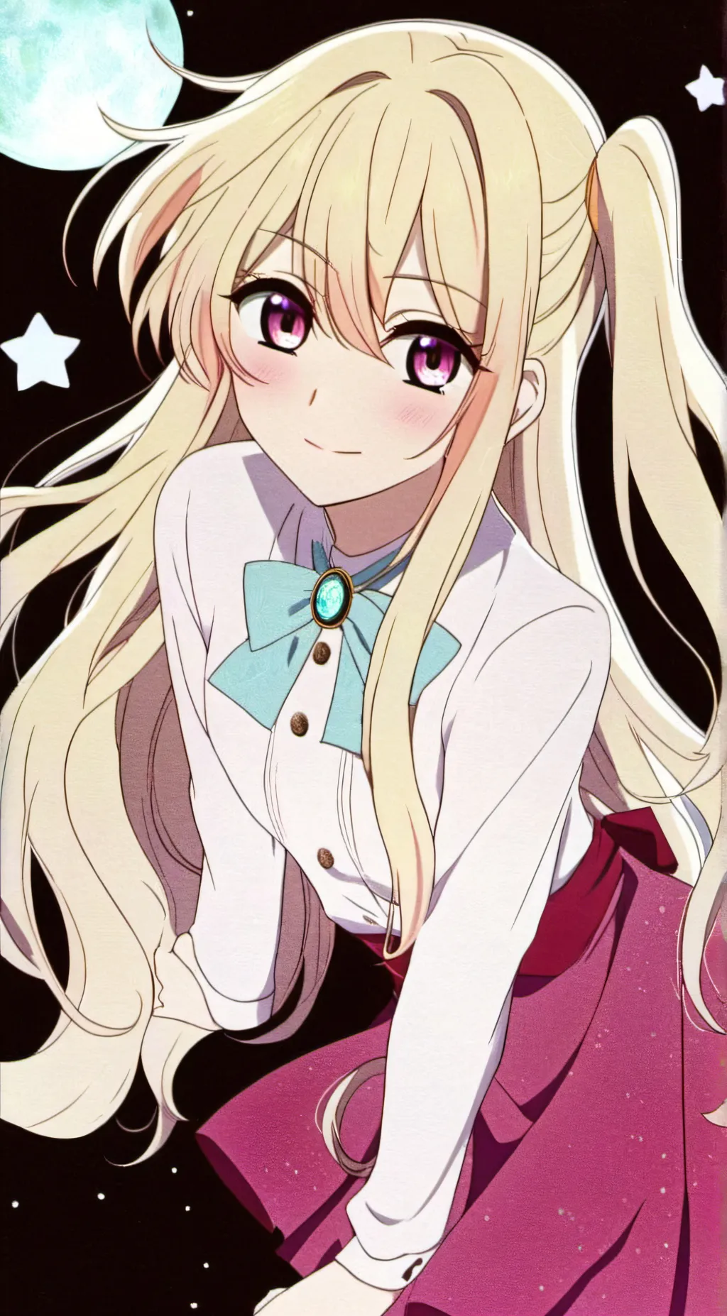 ai character: Ruby Hoshino background