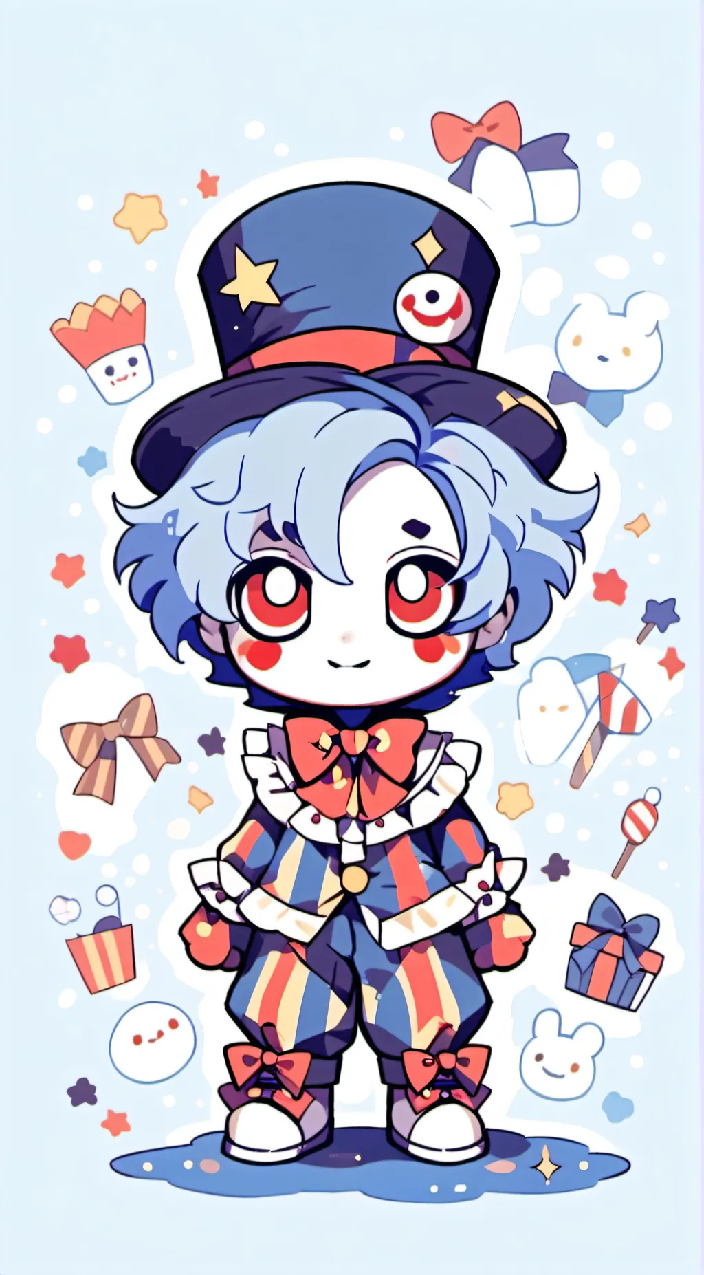 ai character: moon! 🌑 background