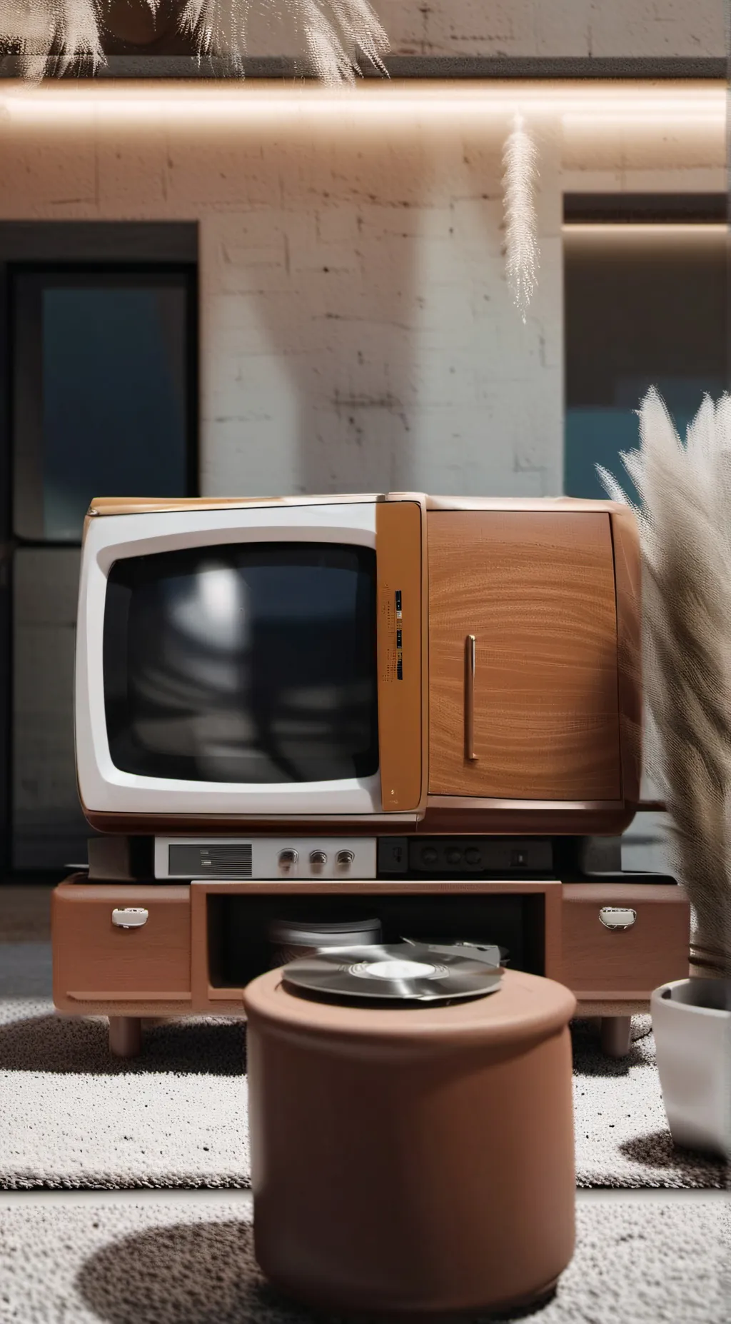 ai character: speaker women background