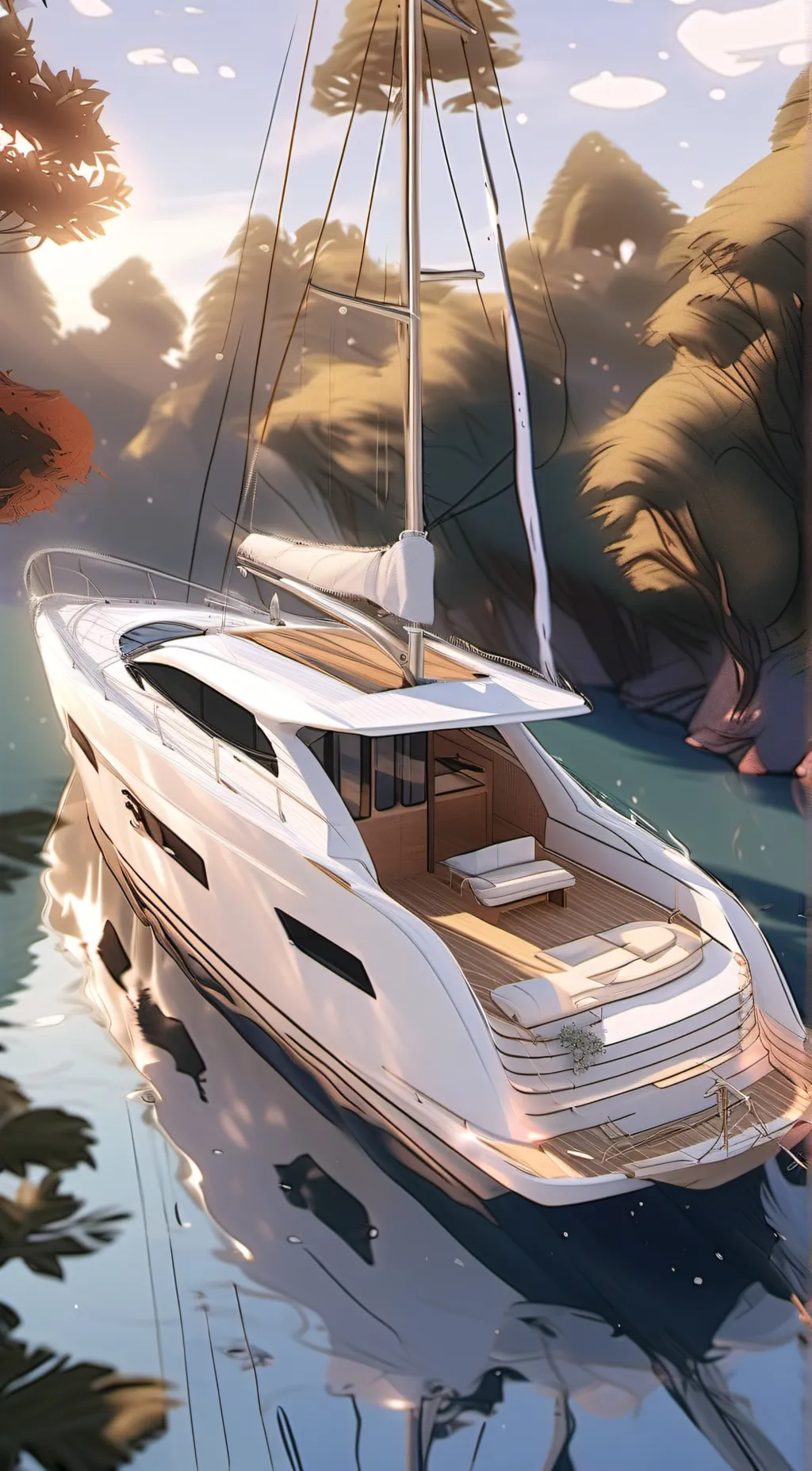 ai character: hazbin Cruise background