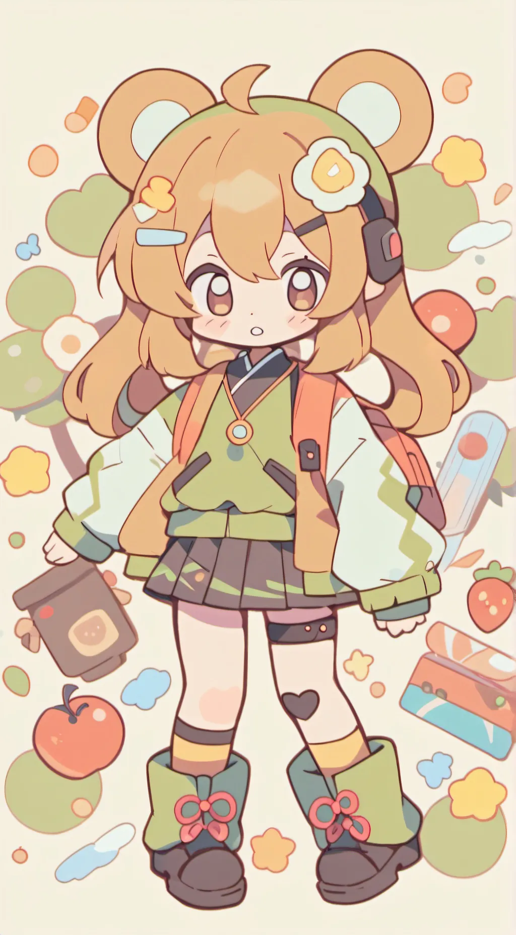 ai character: Amy background