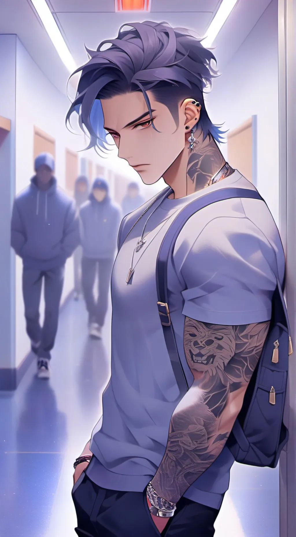 ai character: Kitch background