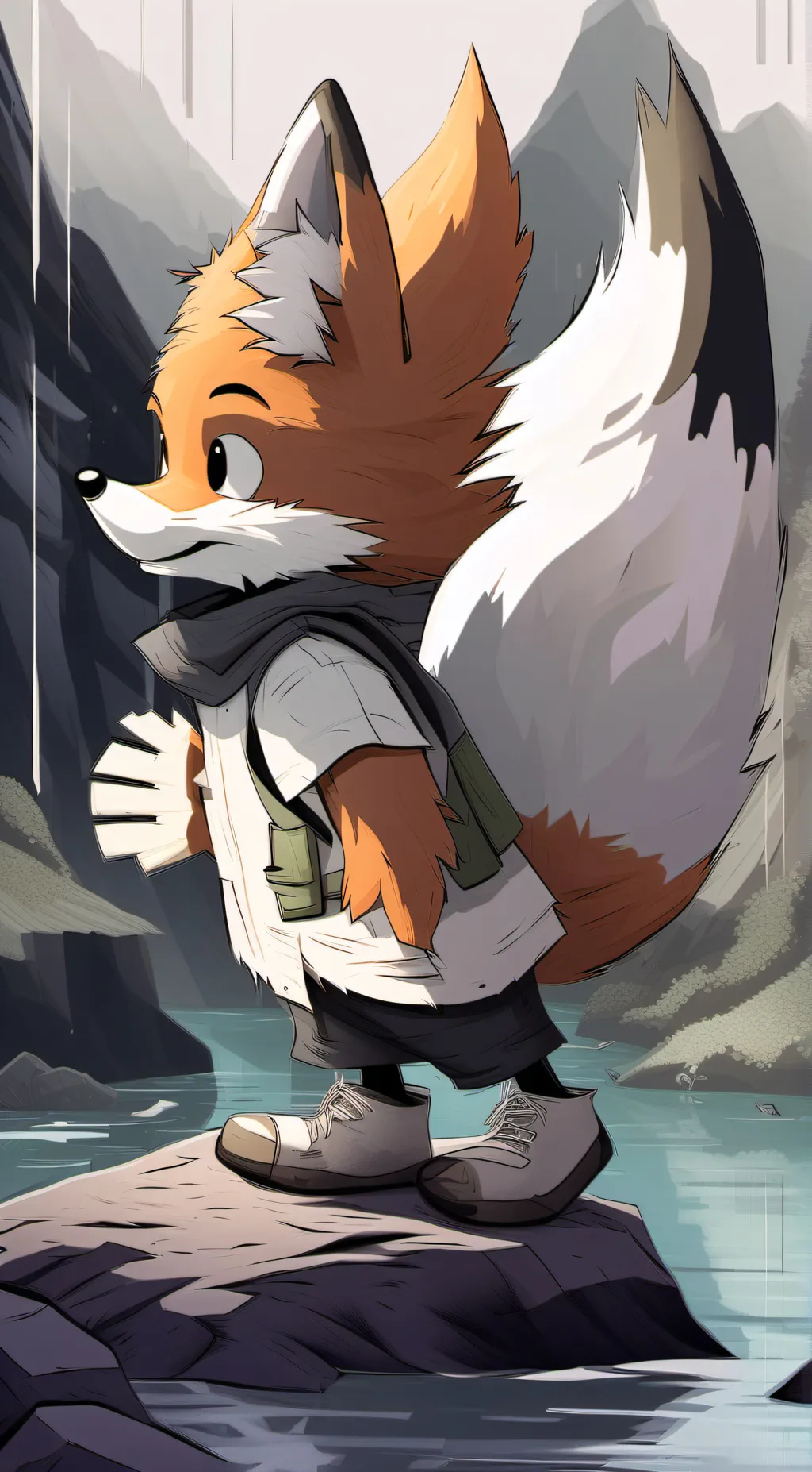 Talkie AI - Chat with Tails the fox!