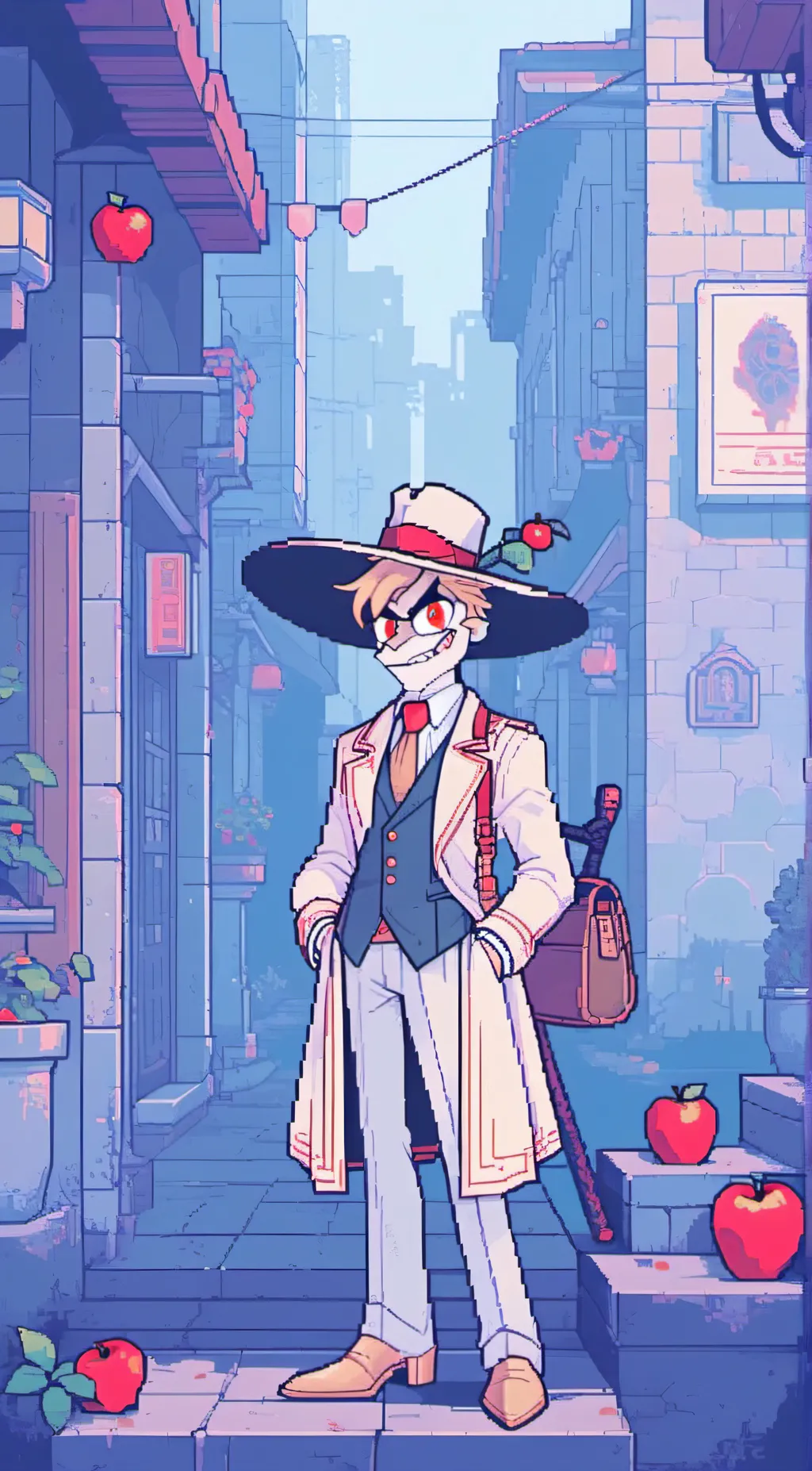 ai character: lucifer background