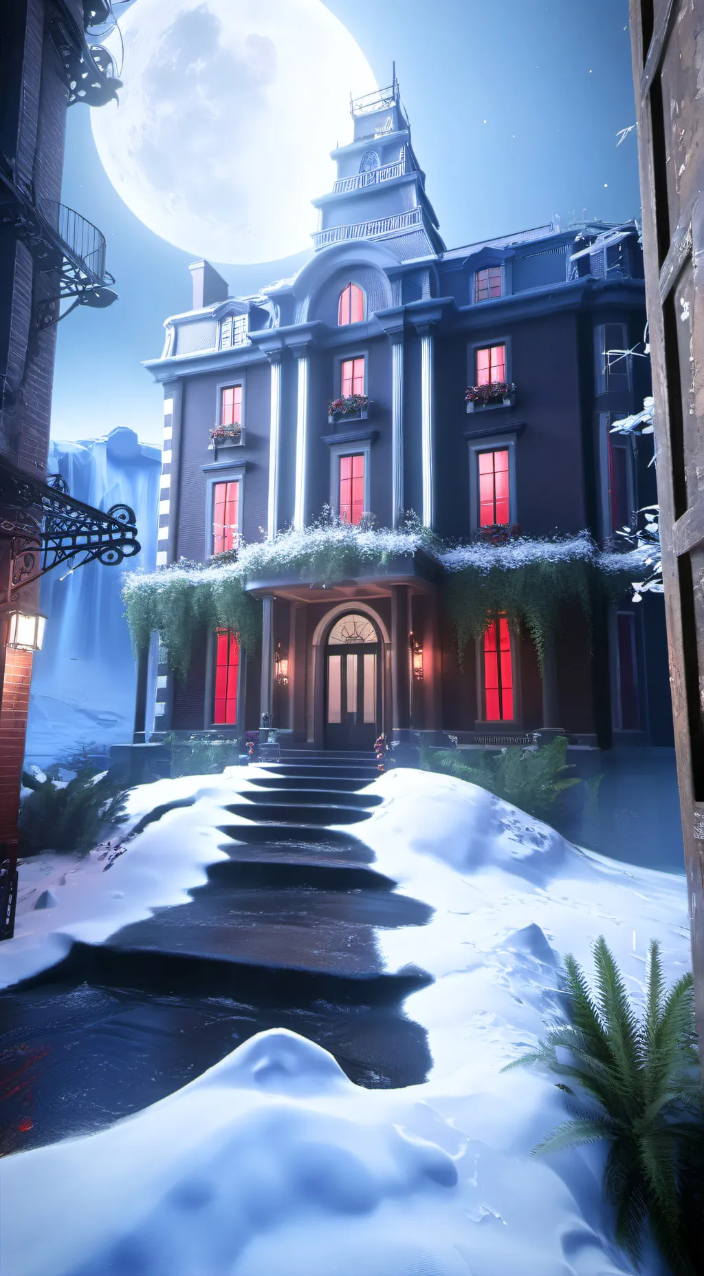 ai character: Hazbin Hotel background