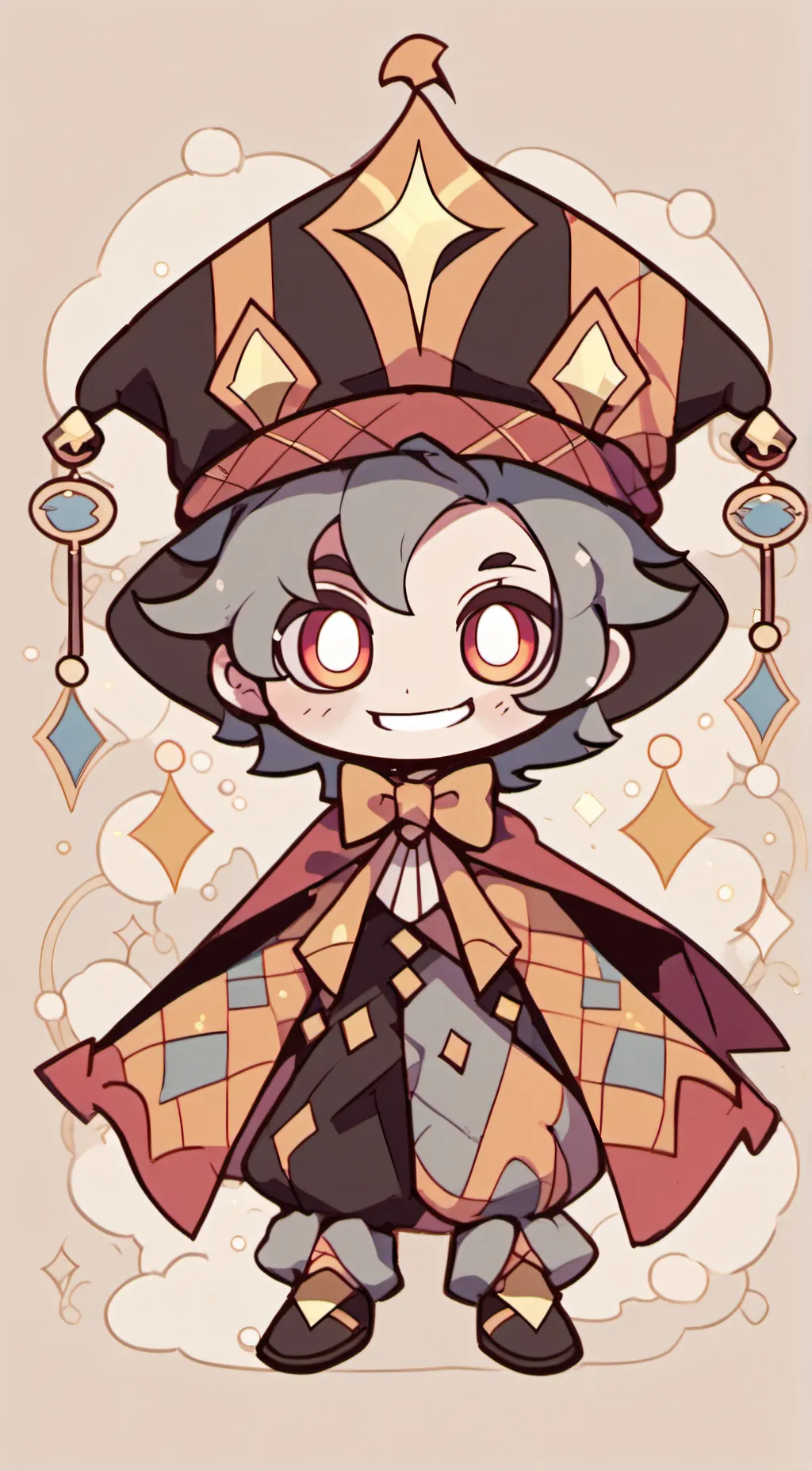 ai character: bloodmoon!!!!🩸🌕 background