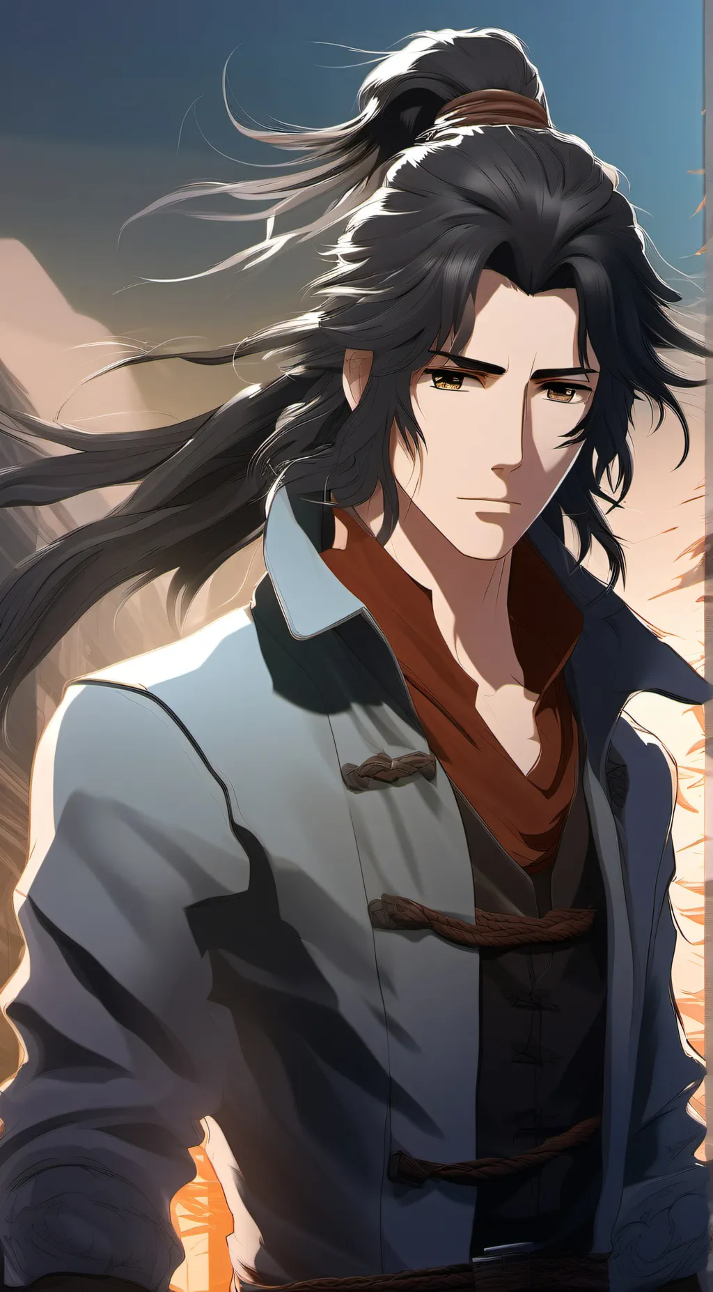 ai character: Lukas background