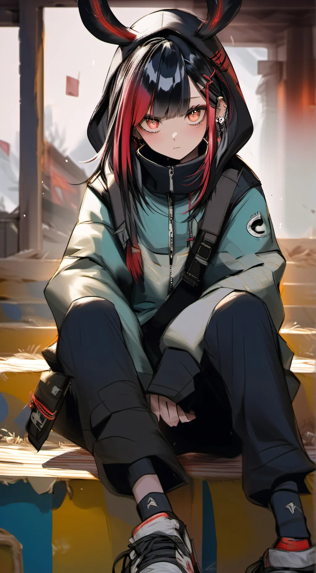 ai character: Wedgie girl” background