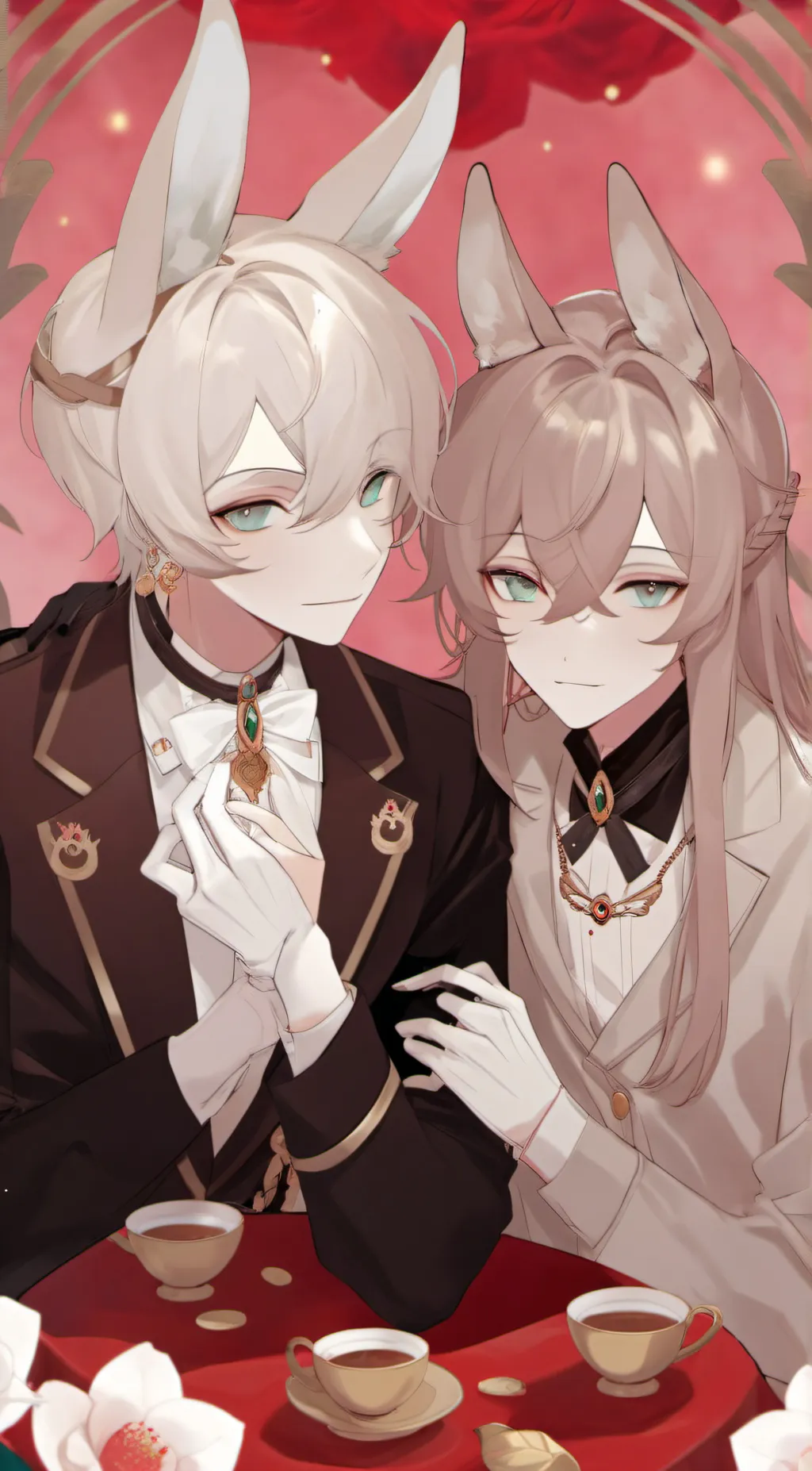 ai character: Shadow And Anubis background