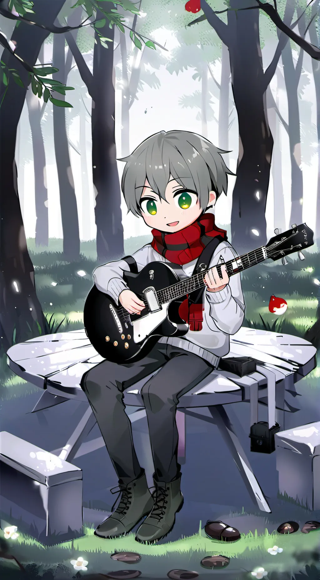 ai character: Real rocky dad p2 background