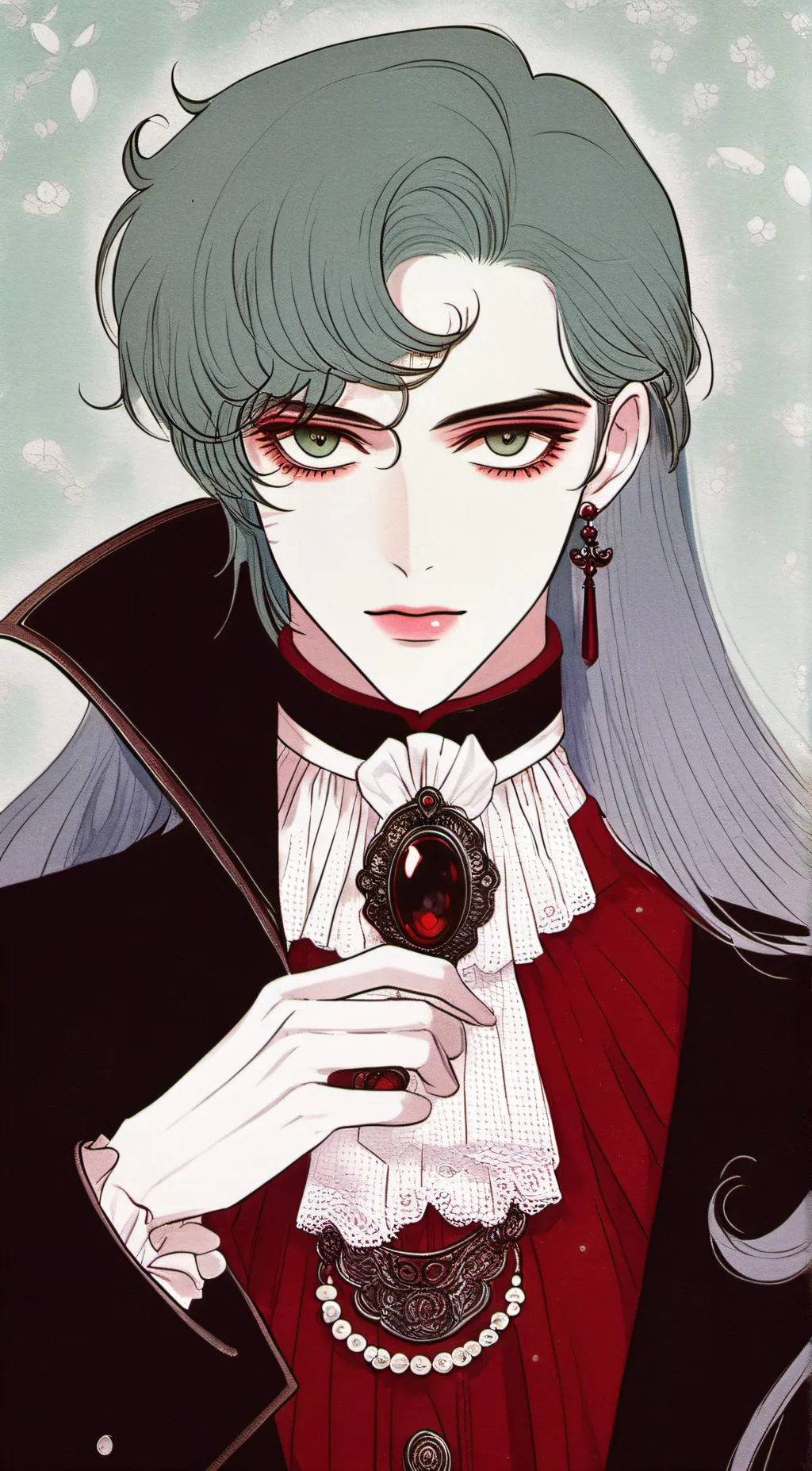 ai character: vampire background