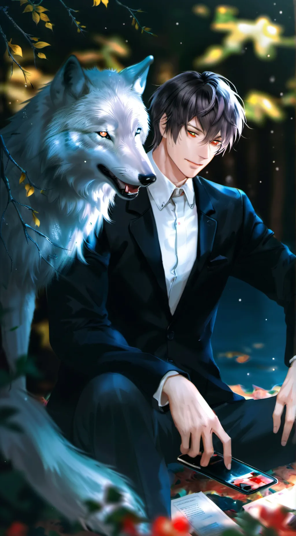 ai character: Fang background