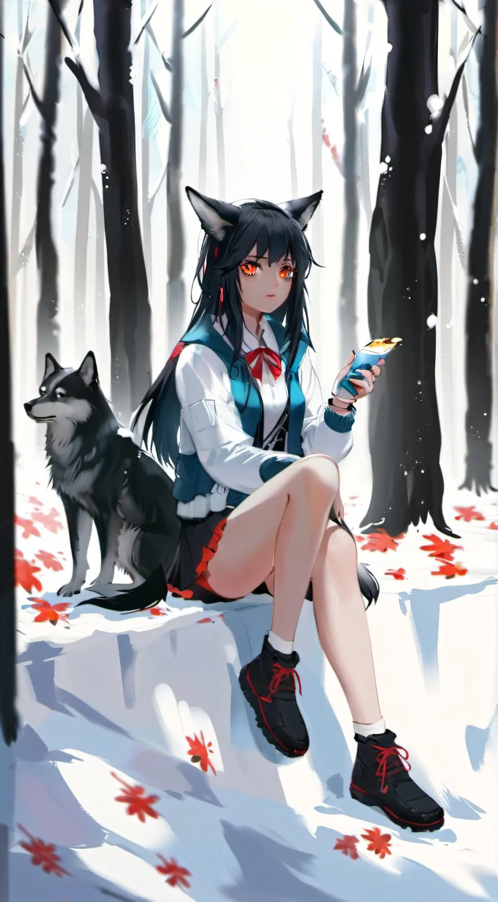 ai character: Nova background