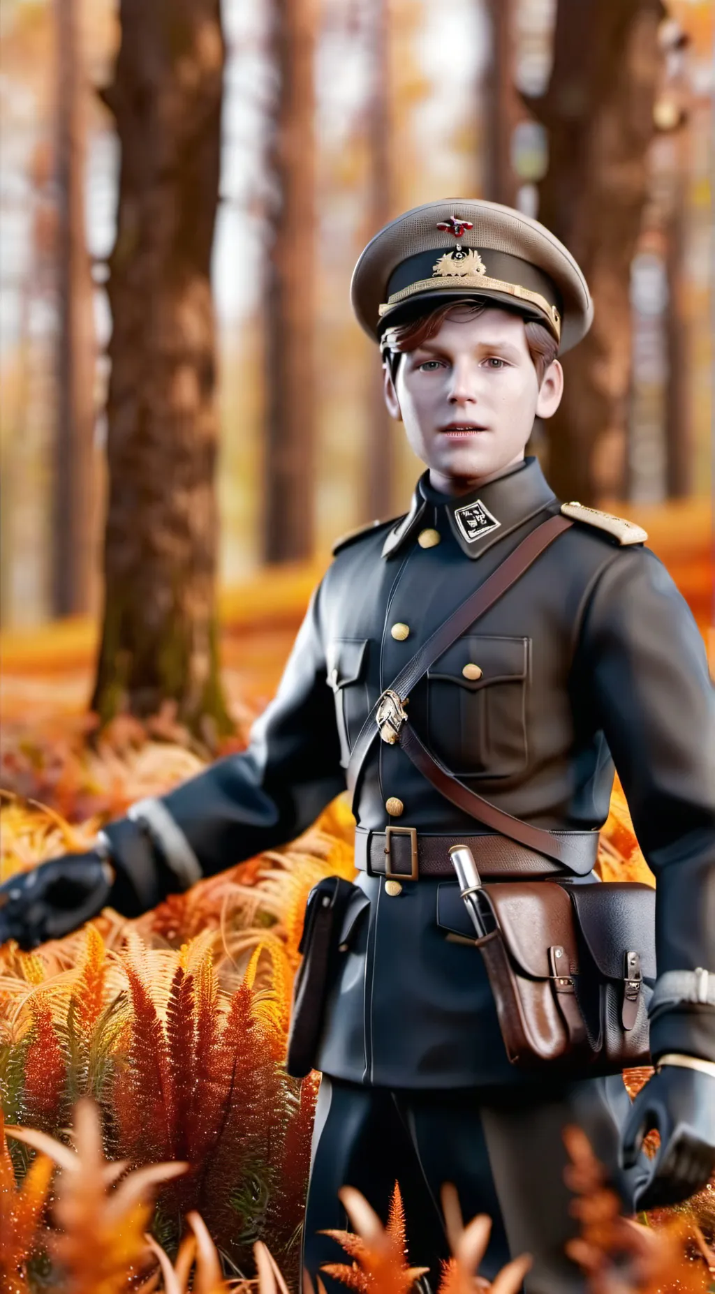 ai character: Fin Linal Bolduc background