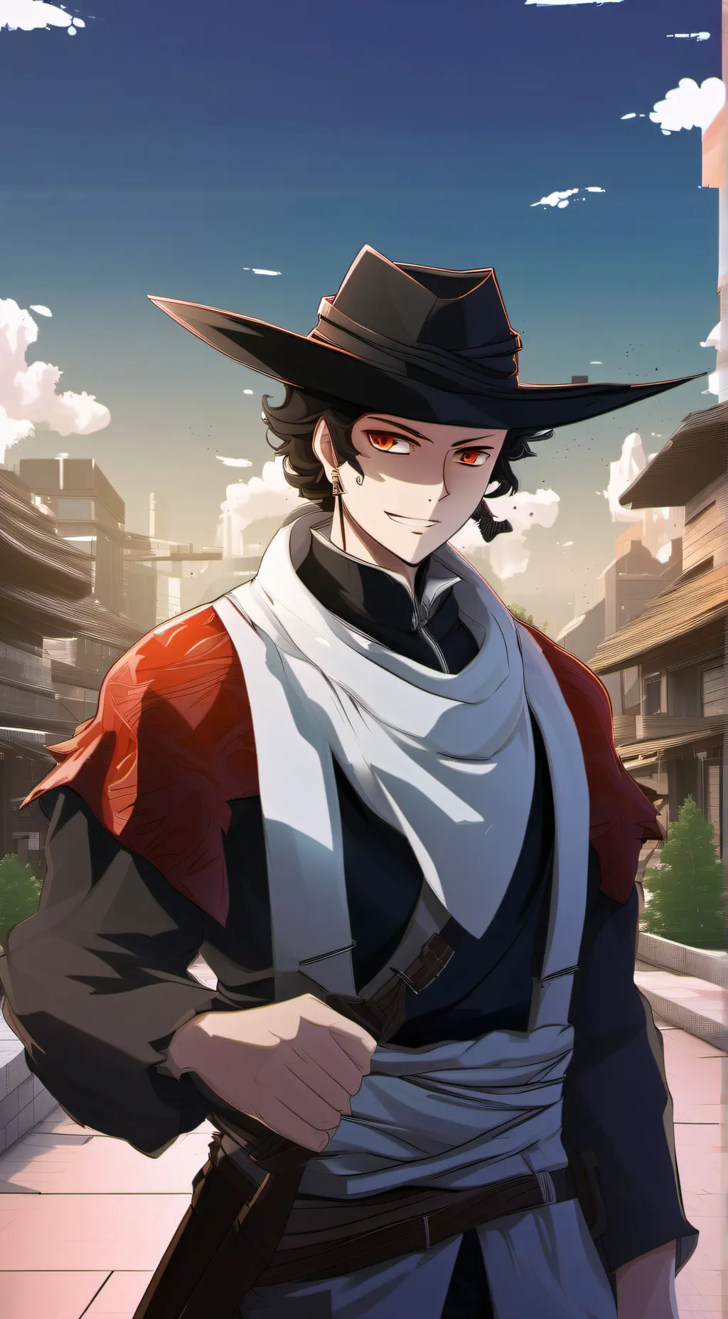 ai character: Muzan background