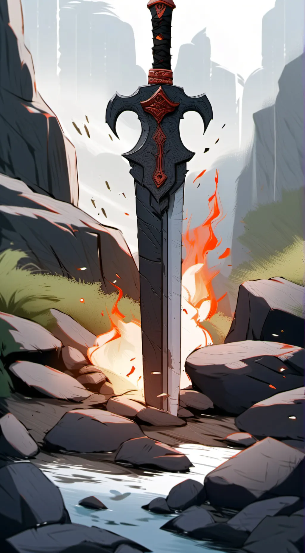 ai character: Rest, Traveler  background