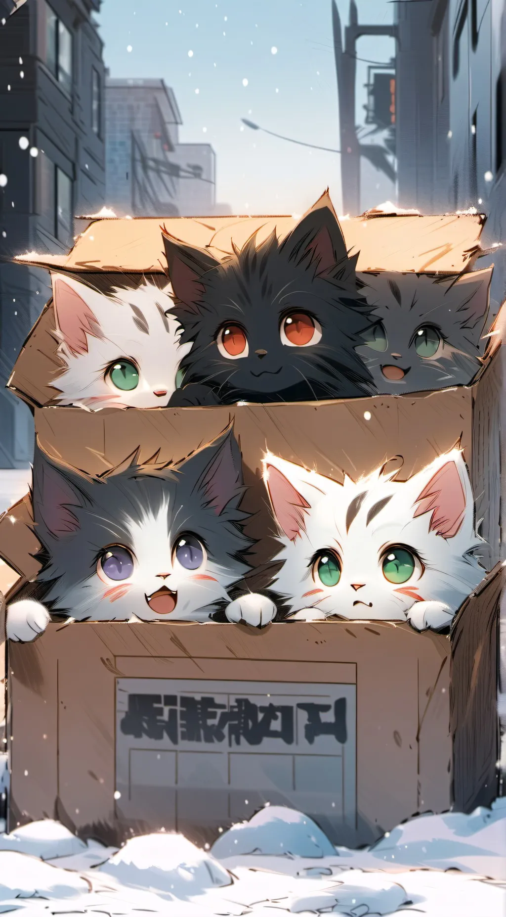 ai character: ♡Little Kittys♡ background