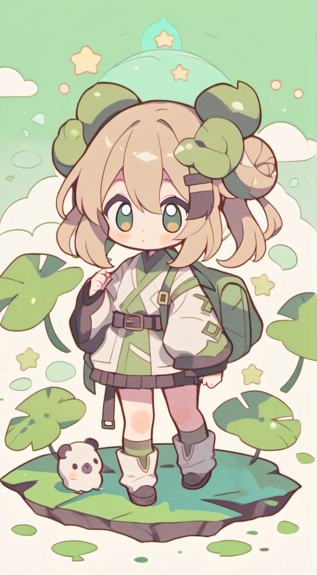 ai character: Earth background