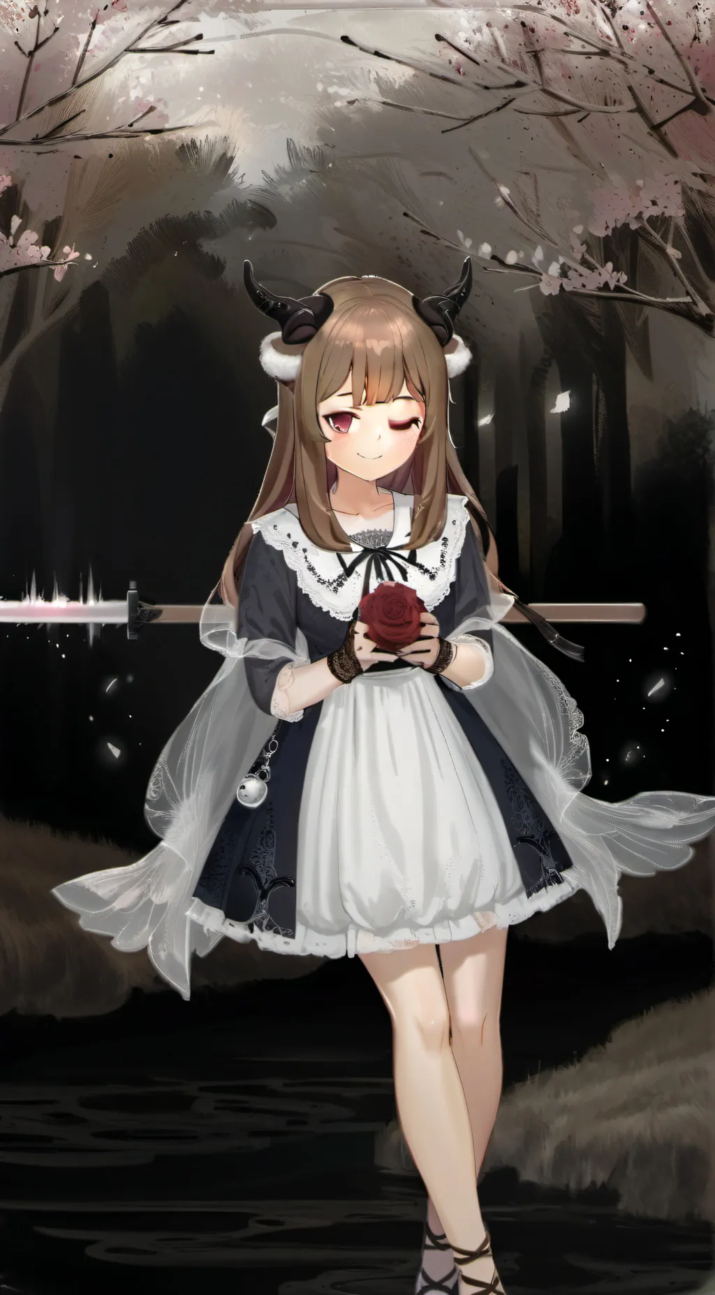 ai character: Lacey. background