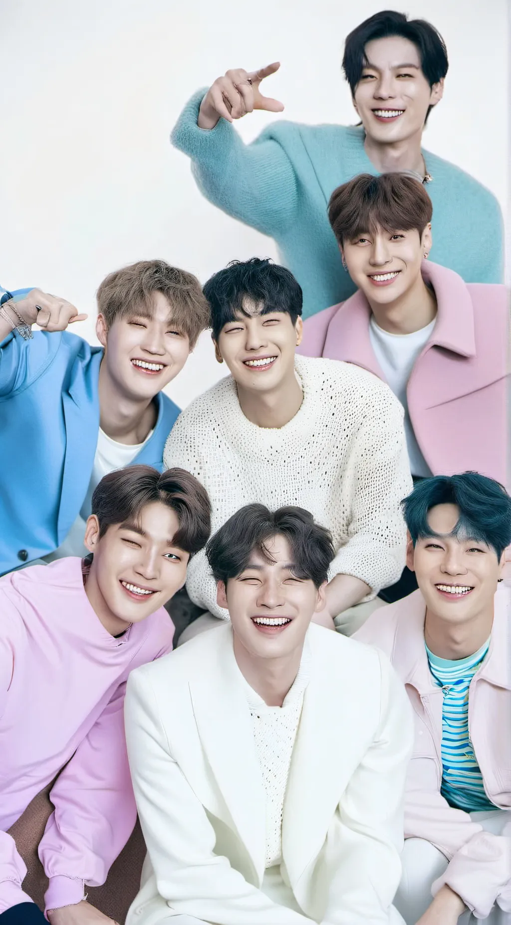 ai character: BTS💜 background