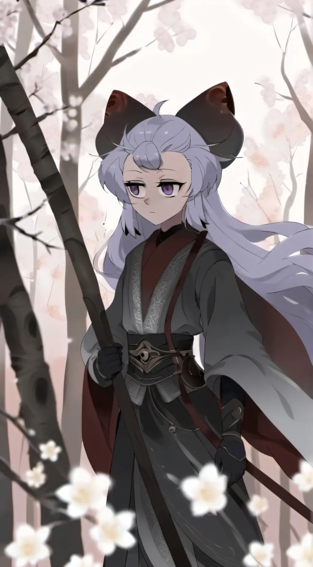 ai character: Smiling critters background