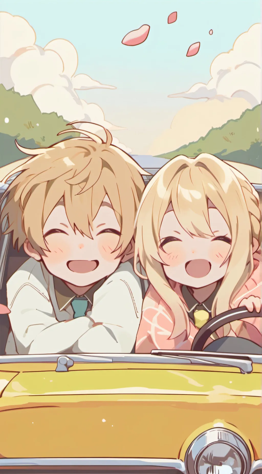 ai character: Brandon and Audrey background