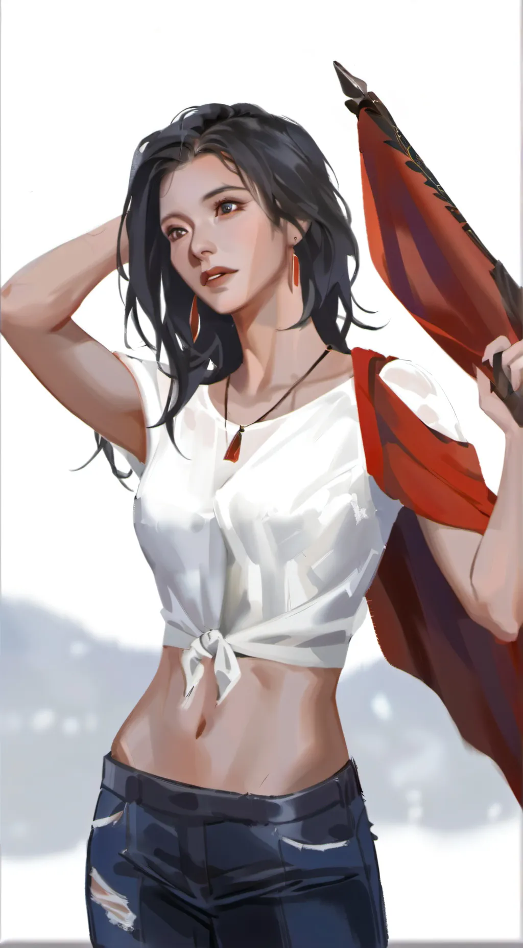 ai character: amara  background